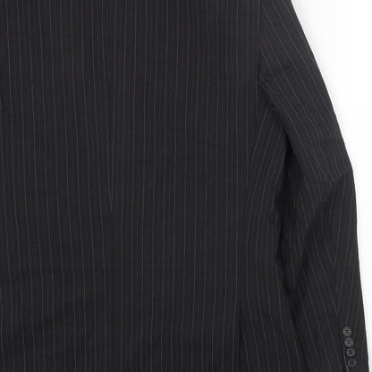 Mens UK Size 40 Marks and Spencer Regular Black Suit Jacket