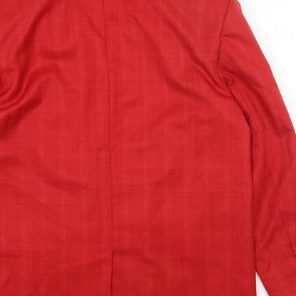 Womens UK Size 12 Topshop Red Jacket