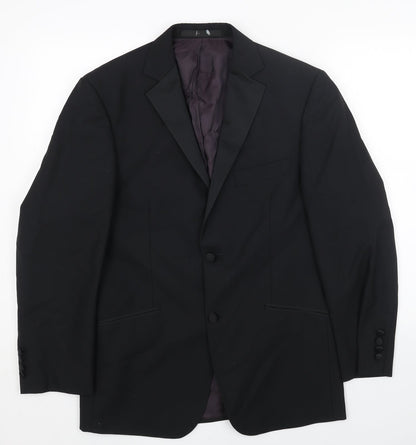 Mens UK Size 38 Marks and Spencer Regular Black Suit Jacket