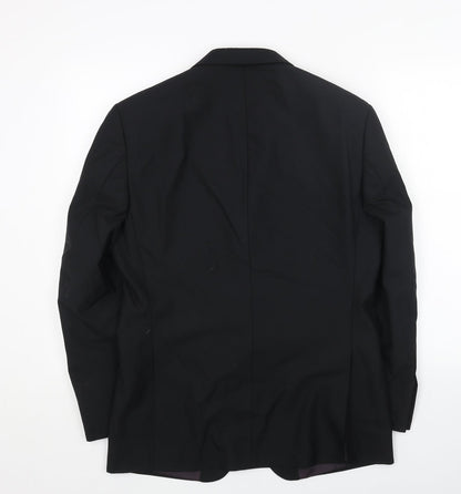 Mens UK Size 38 Marks and Spencer Regular Black Suit Jacket