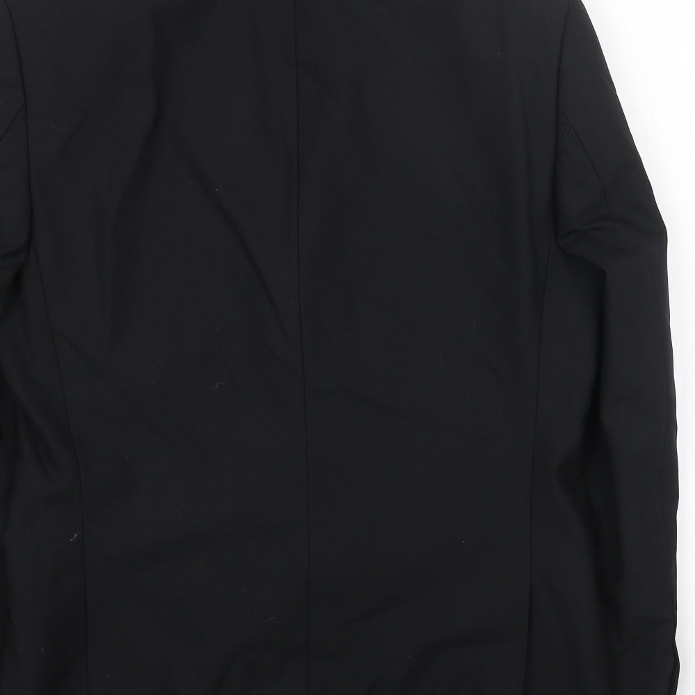 Mens UK Size 38 Marks and Spencer Regular Black Suit Jacket