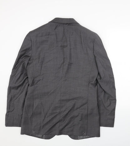 Mens UK Size 38 Marks and Spencer Regular Grey Suit Jacket