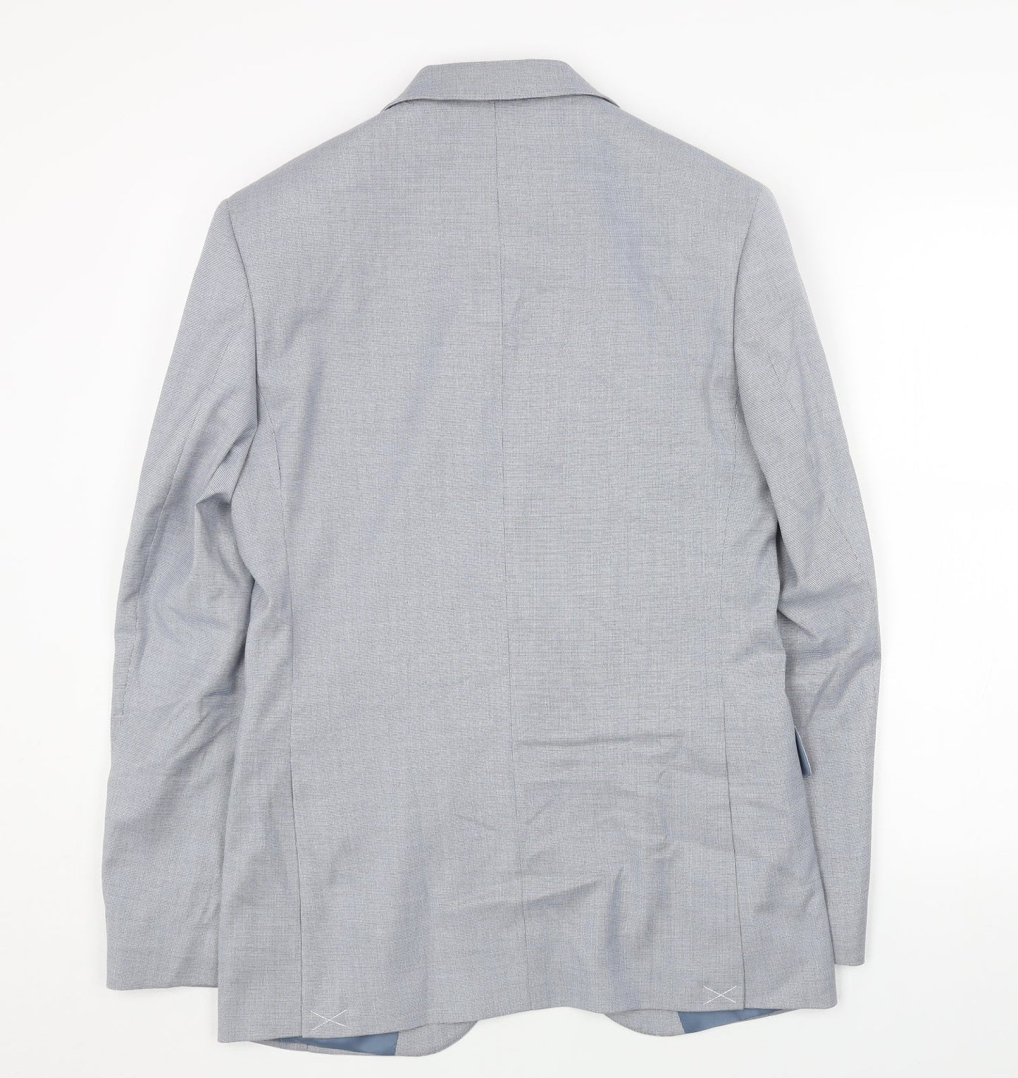 Mens UK Size 36 Marks and Spencer Regular Blue Suit Jacket