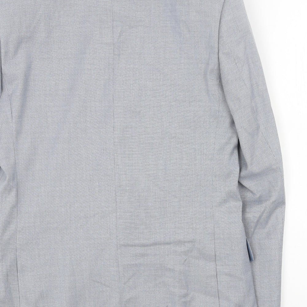 Mens UK Size 36 Marks and Spencer Regular Blue Suit Jacket
