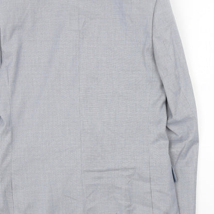 Mens UK Size 36 Marks and Spencer Regular Blue Suit Jacket