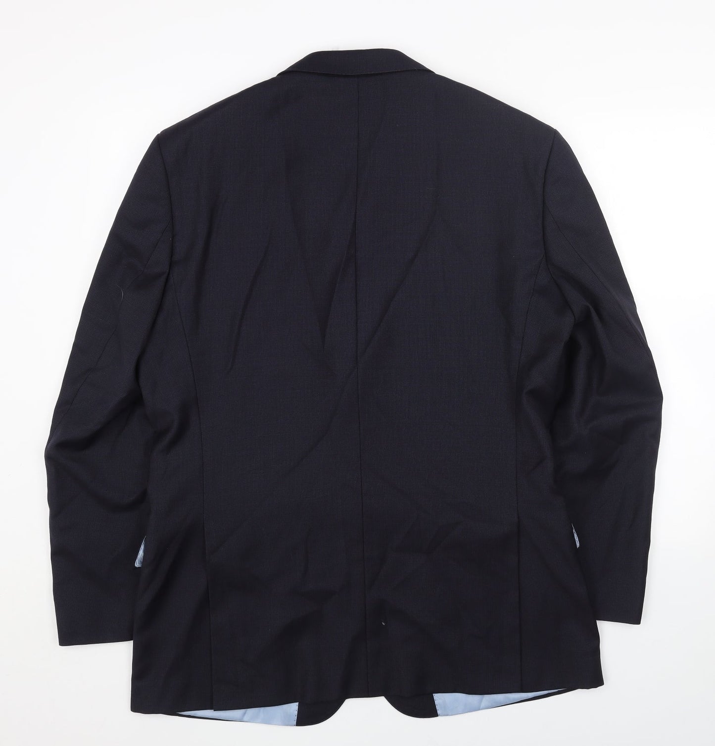 Mens UK Size 42 Preworn Regular Blue Suit Jacket