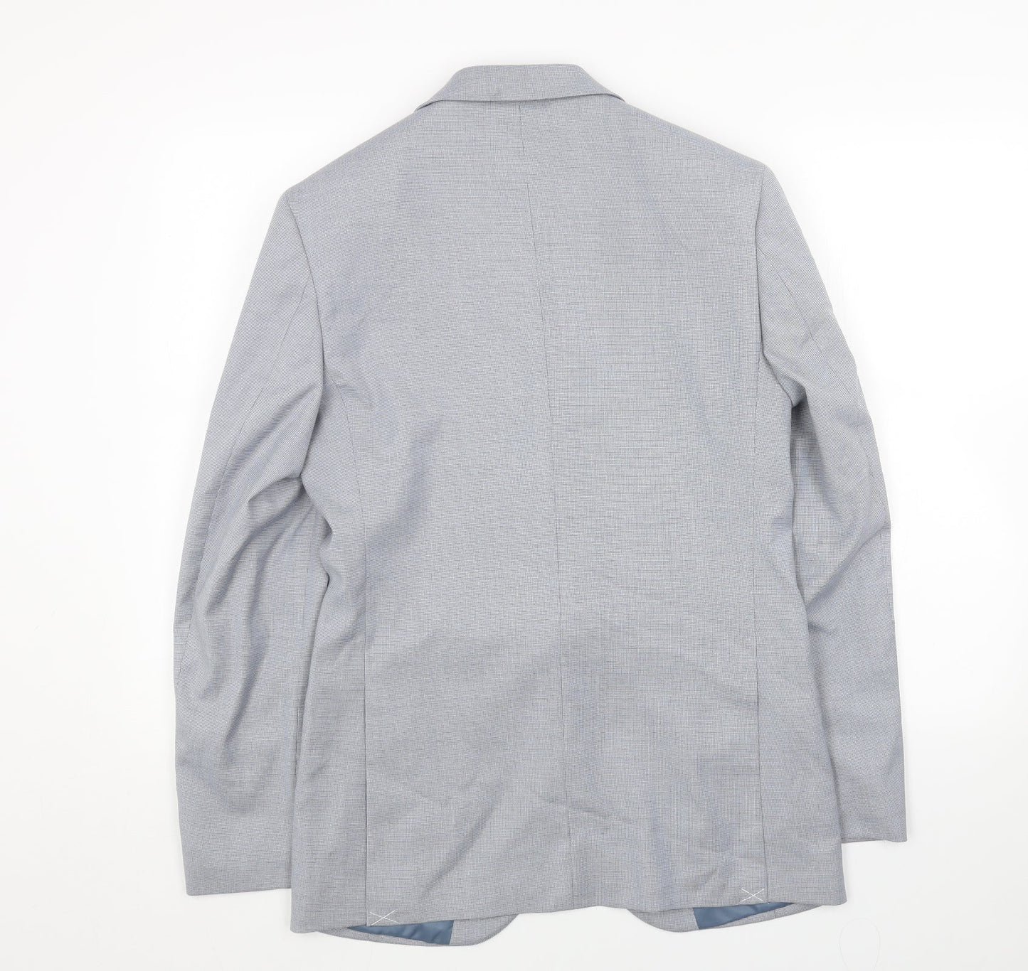Mens UK Size 36 Marks and Spencer Regular Blue Suit Jacket