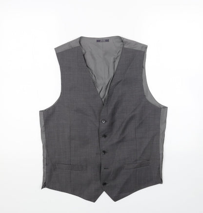 Mens UK Size 40 Marks and Spencer Regular Grey Suit Jacket