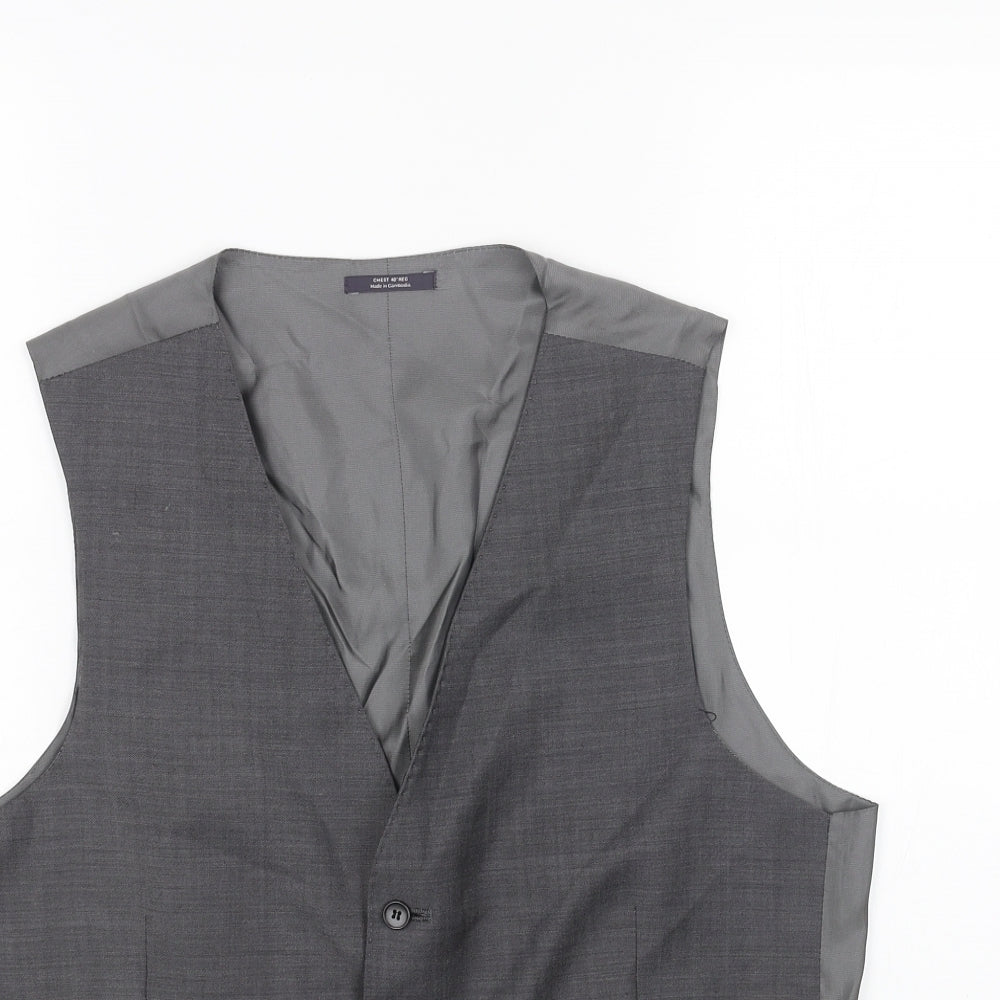 Mens UK Size 40 Marks and Spencer Regular Grey Suit Jacket