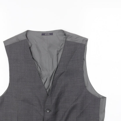 Mens UK Size 40 Marks and Spencer Regular Grey Suit Jacket