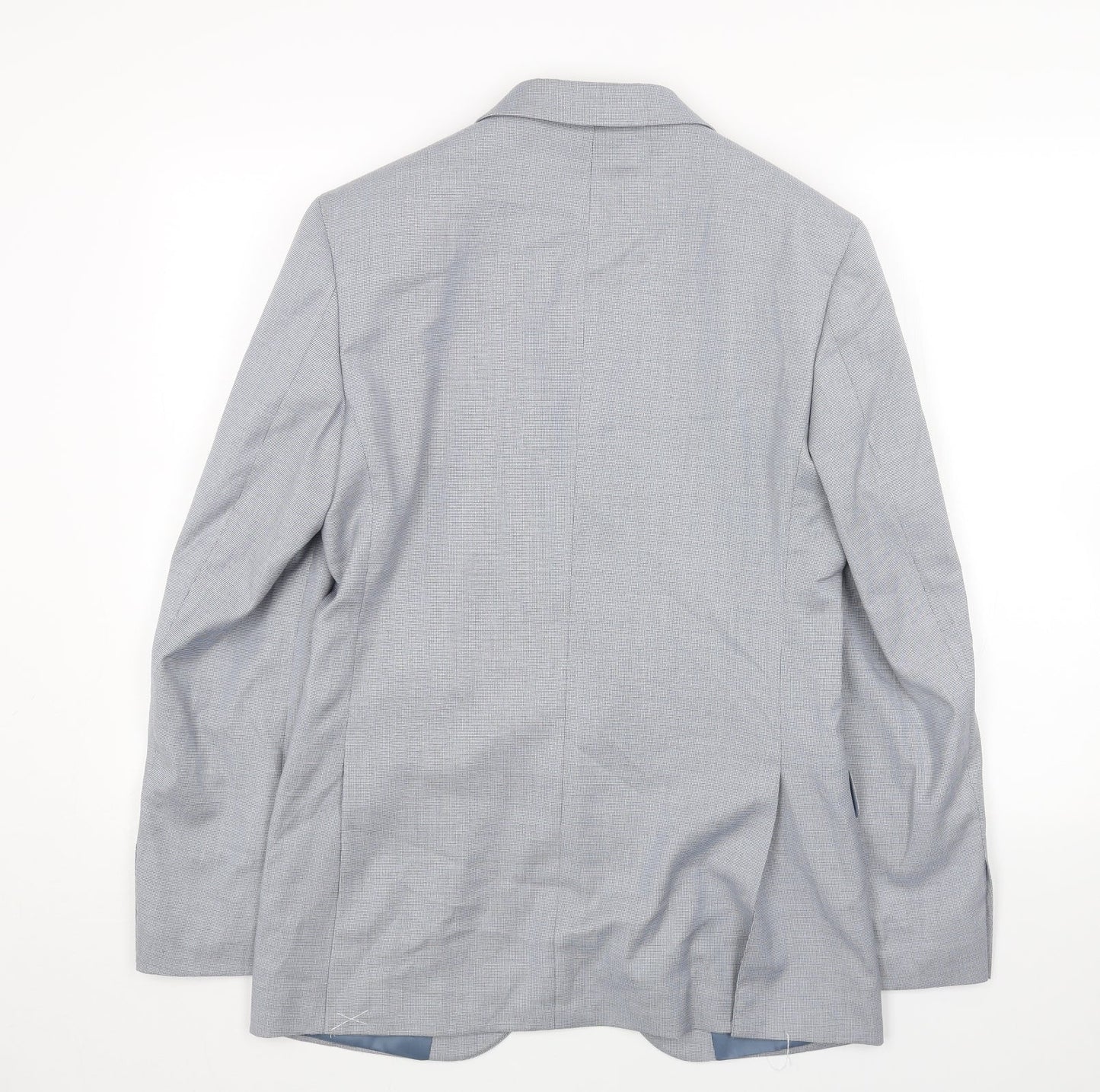 Mens UK Size 36 Marks and Spencer Regular Blue Suit Jacket
