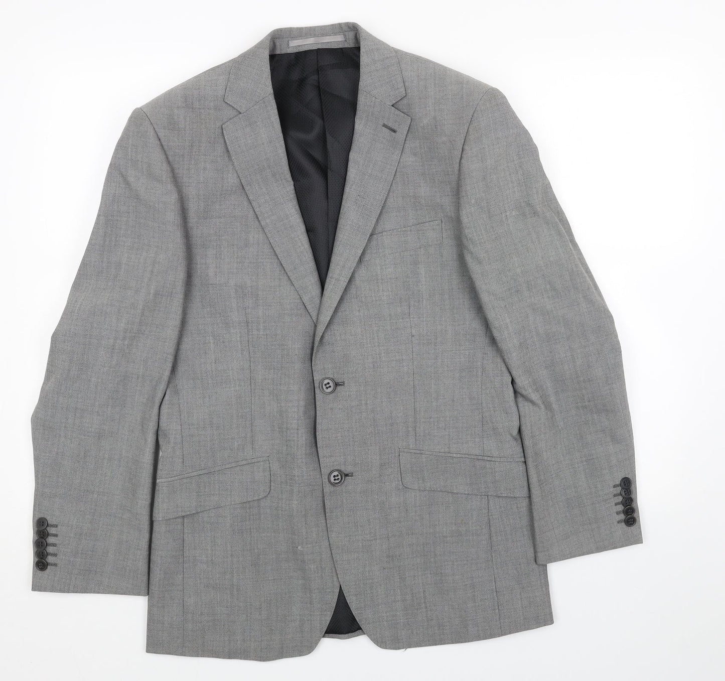 Mens UK Size 36 Marks and Spencer Regular Grey Suit Jacket