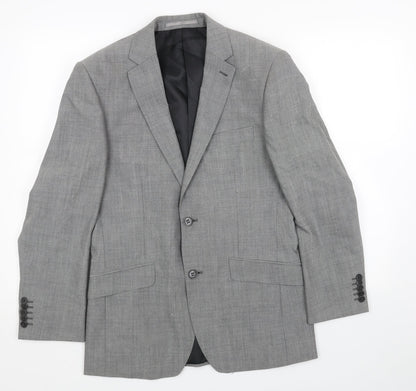 Mens UK Size 36 Marks and Spencer Regular Grey Suit Jacket