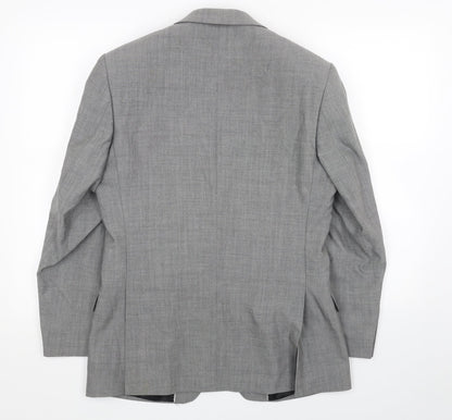 Mens UK Size 36 Marks and Spencer Regular Grey Suit Jacket