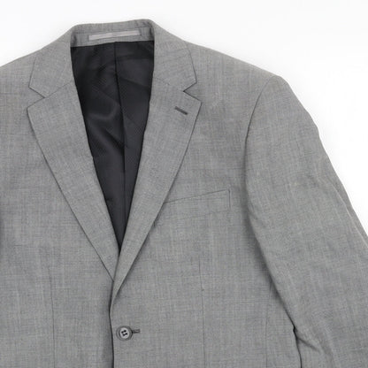 Mens UK Size 36 Marks and Spencer Regular Grey Suit Jacket