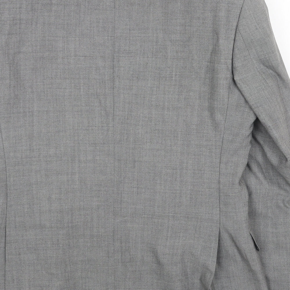 Mens UK Size 36 Marks and Spencer Regular Grey Suit Jacket