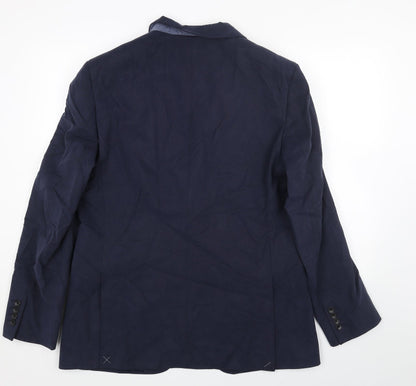 Mens UK Size 42 Marks and Spencer Regular Blue Suit Jacket