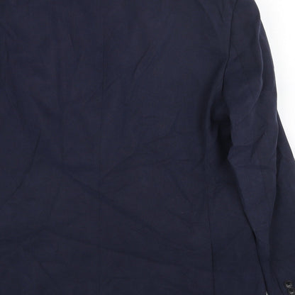 Mens UK Size 42 Marks and Spencer Regular Blue Suit Jacket