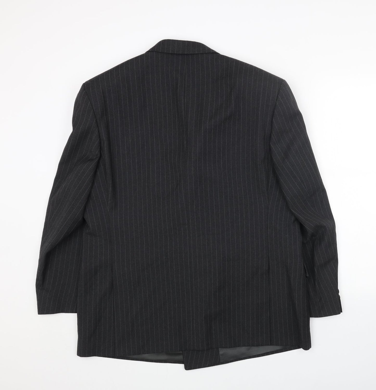 Mens UK Size 44 Preworn Regular Black Suit Jacket