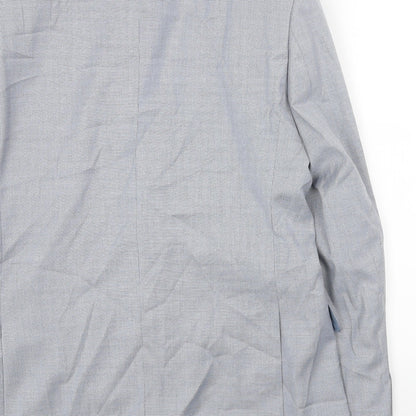 Mens UK Size 38 Marks and Spencer Regular Blue Suit Jacket