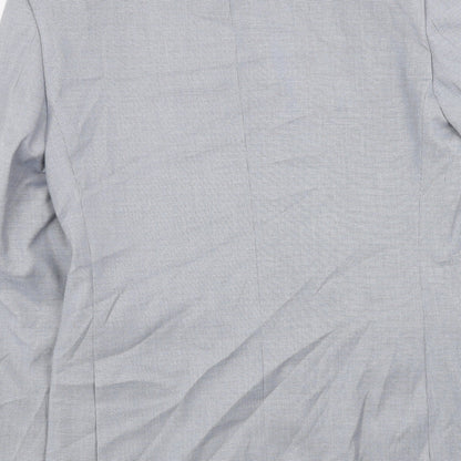 Mens UK Size 38 Marks and Spencer Regular Blue Suit Jacket