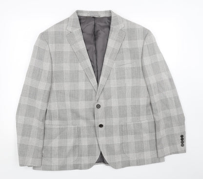 Mens UK Size 46 Marks and Spencer Regular Grey Suit Jacket