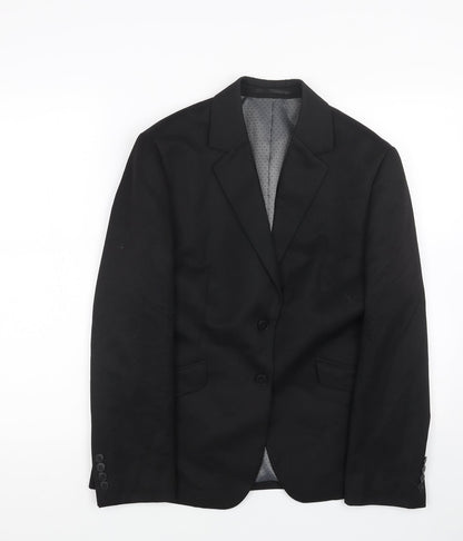 Womens UK Size 12 Preworn Regular Black Suit