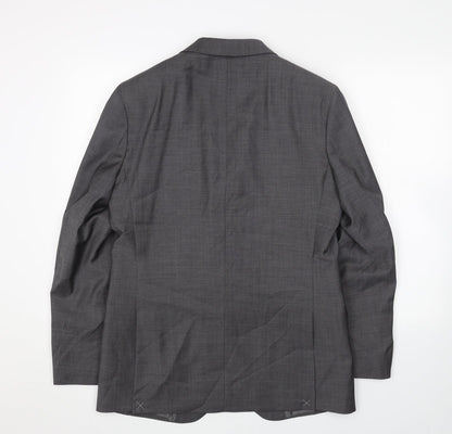 Mens UK Size 38 Marks and Spencer Regular Grey Suit Jacket