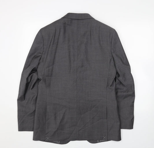 Mens UK Size 38 Marks and Spencer Regular Grey Suit Jacket