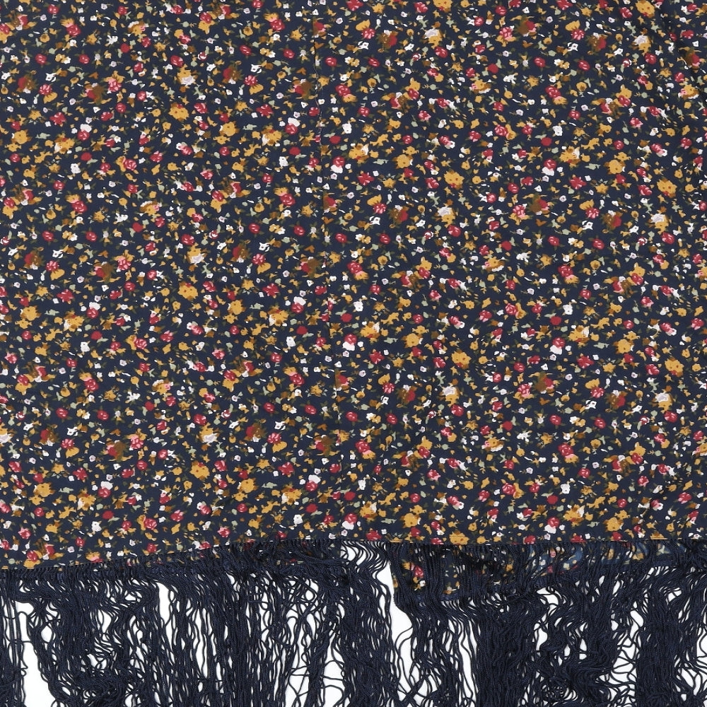 Womens UK Size 14 Papaya Multicoloured Kimono Blouse