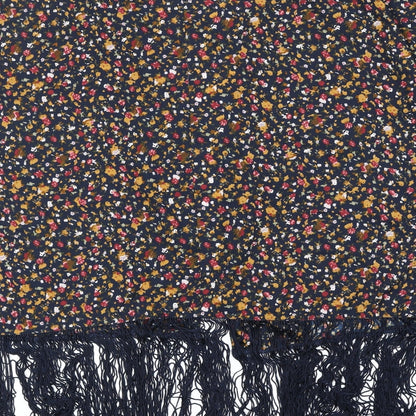 Womens UK Size 14 Papaya Multicoloured Kimono Blouse