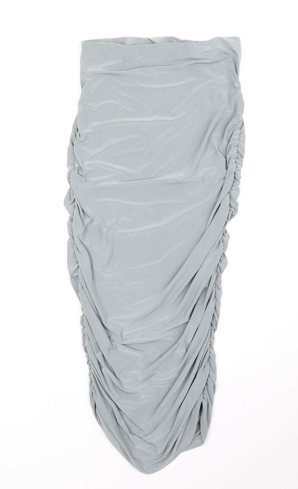 Nikka Womens Grey Polyester Bandage Skirt Size 10