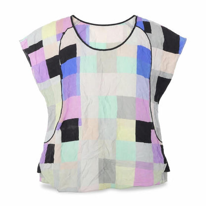 Womens UK Size XS Country Road Multicoloured Basic Blouse