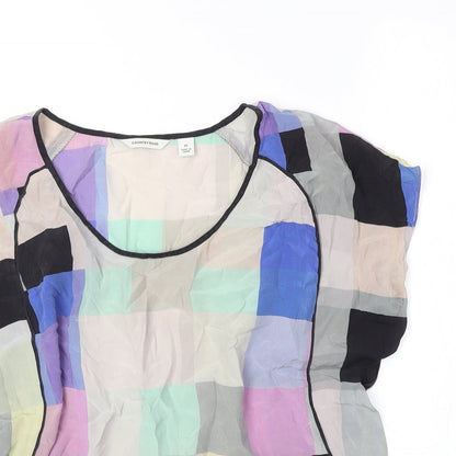 Womens UK Size XS Country Road Multicoloured Basic Blouse