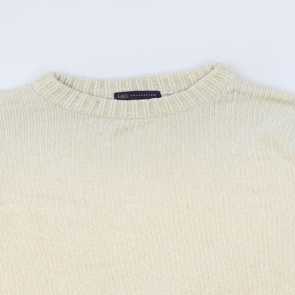 Womens UK Size M Marks and Spencer Grey Pullover Jumper