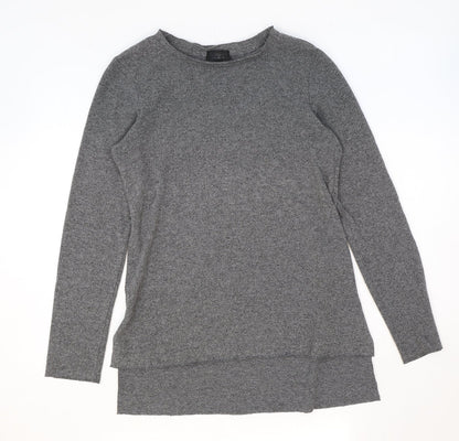 Womens UK Size 8 Topshop Grey Pullover Jumper