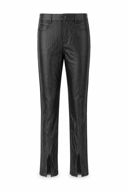 Redial Womens Black Polyester Trousers Size 10 Regular Zip