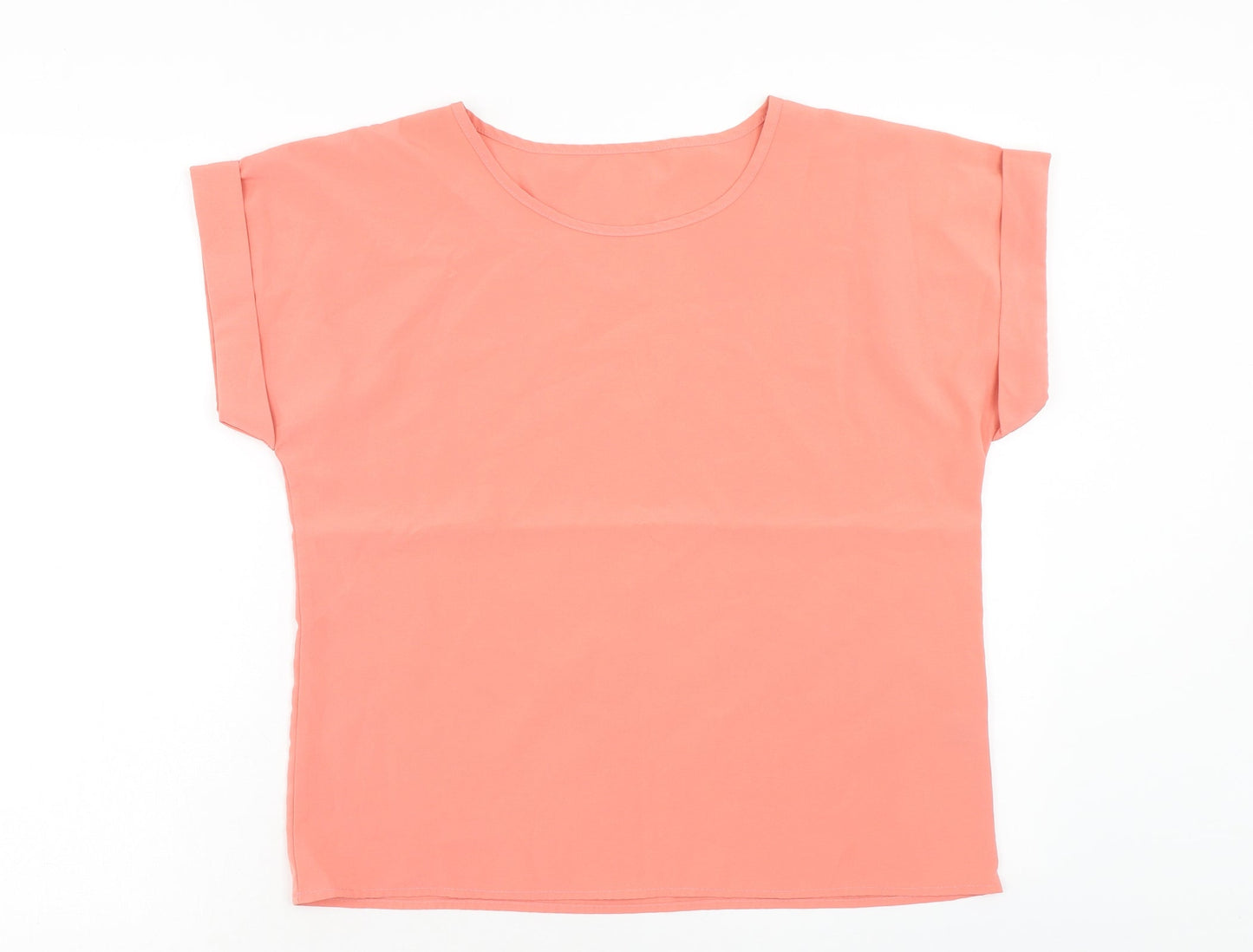 Womens UK Size M EMERY ROSE Pink Basic T-Shirt