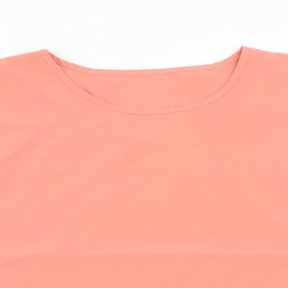 Womens UK Size M EMERY ROSE Pink Basic T-Shirt