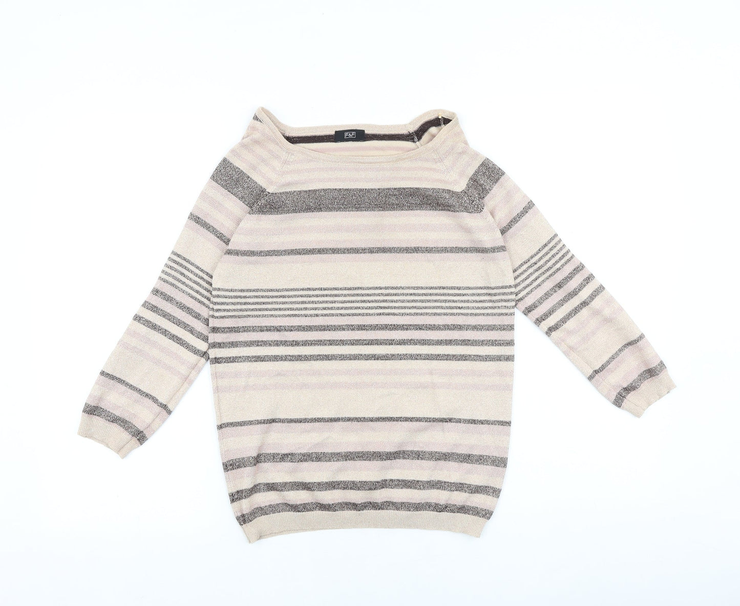 Womens UK Size 8 NEXT Multicoloured Pullover Jumper