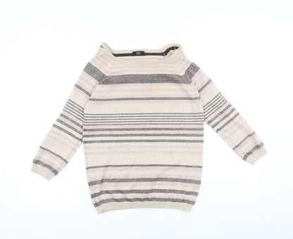 Womens UK Size 8 NEXT Multicoloured Pullover Jumper