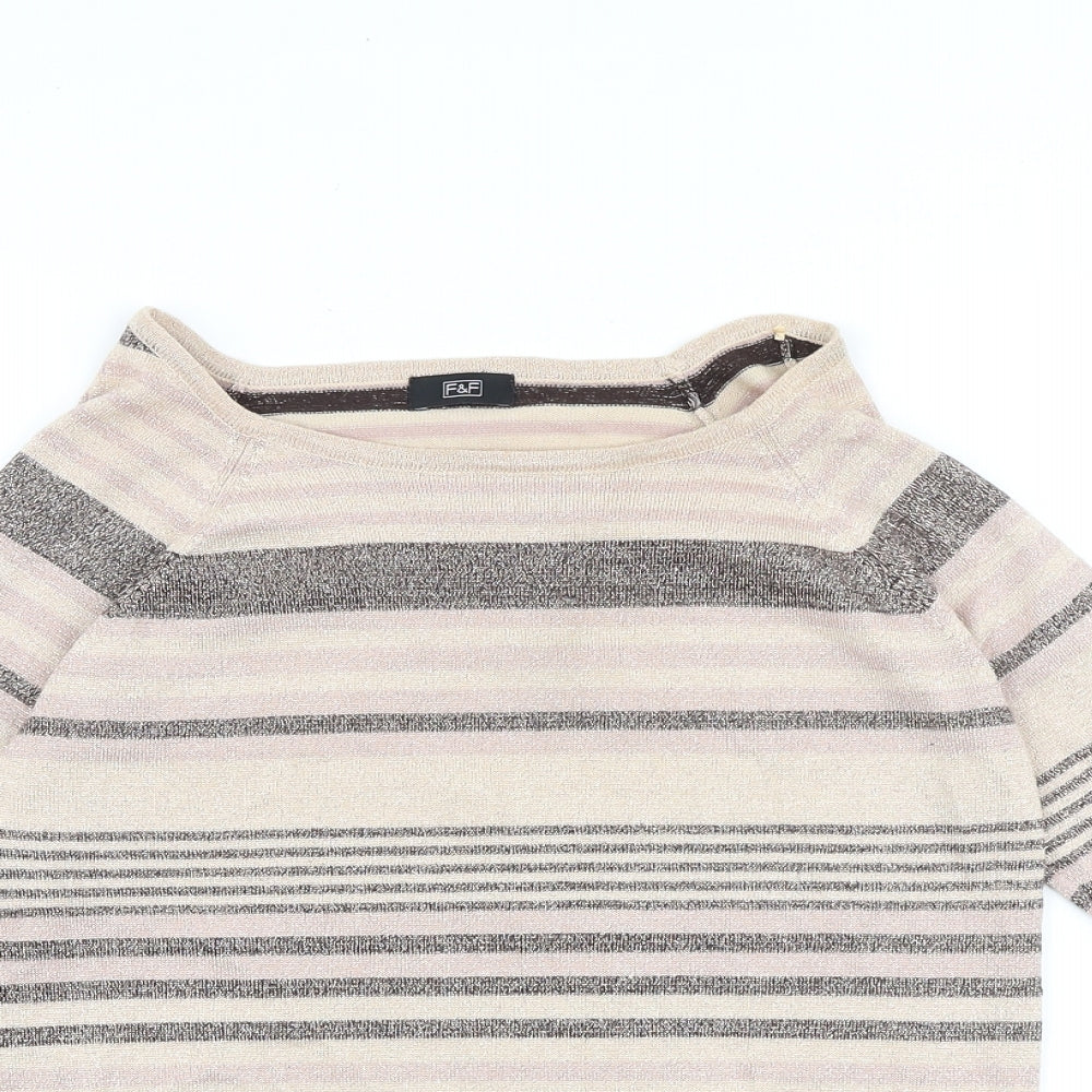 Womens UK Size 8 NEXT Multicoloured Pullover Jumper
