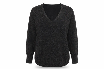 Womens UK Size S Oasis Black Pullover Jumper
