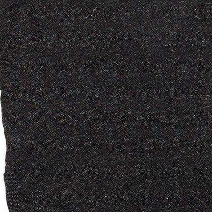 Womens UK Size S Oasis Black Pullover Jumper