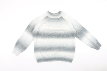 Womens UK Size M Marks and Spencer Grey Pullover Jumper