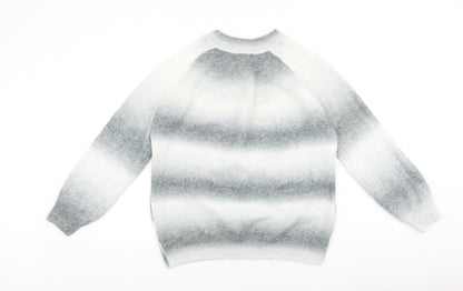 Womens UK Size M Marks and Spencer Grey Pullover Jumper