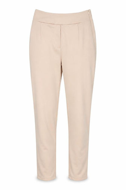 Chicme Womens Pink Polyester Trousers Size S Regular Zip