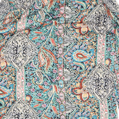 Womens UK Size M Preworn Multicoloured Basic Blouse