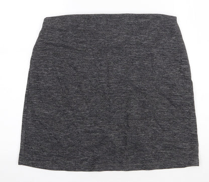 Marks and Spencer Womens Grey Polyamide Bandage Skirt Size 12