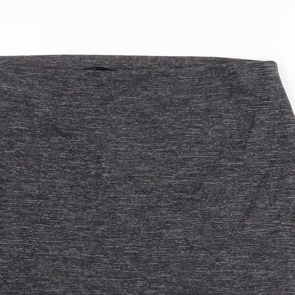 Marks and Spencer Womens Grey Polyamide Bandage Skirt Size 12
